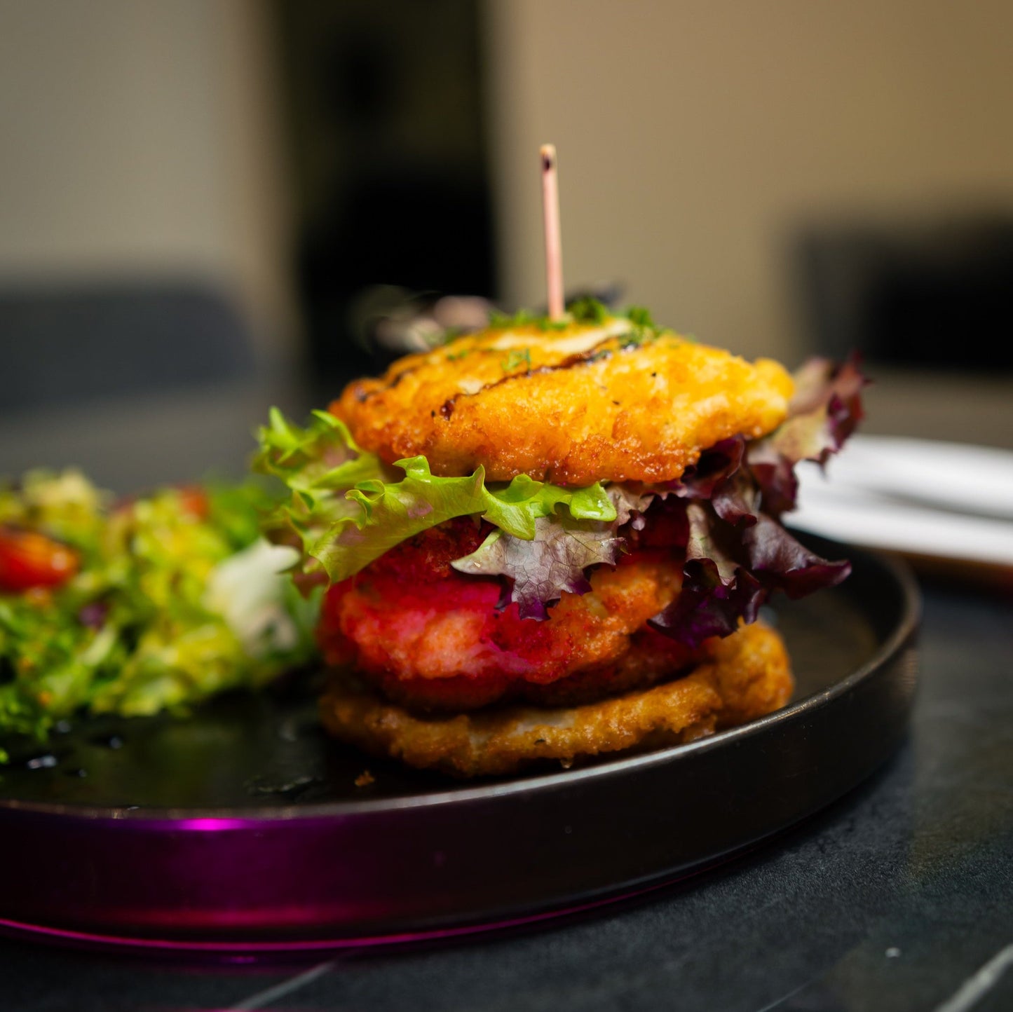 "Ukrainian Style Burger"